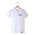"Lifestyle" Small Logo T-Shirt - White